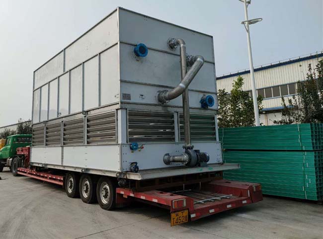 閉式冷卻塔的配水系統