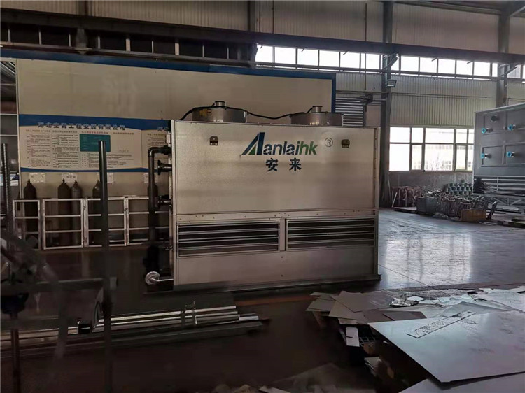 小型封閉式冷卻塔的安裝