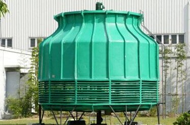 圓形冷卻水塔的安裝